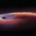 Чёрная дыра и отдалённая звезда станцевали медленный танец смерти