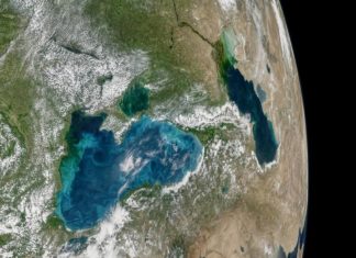 Черное море стало бирюзовым