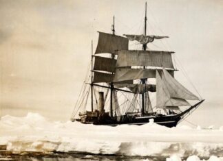 «Обреченная экспедиция». Корабль поездок с Котта на южный полюс посмотрел на дно океана