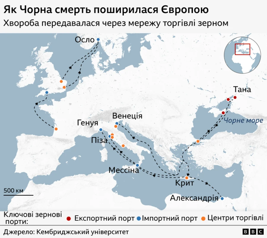 Ученые выяснили, что именно привело к страшной эпидемии чумы в Европе 4 18cfd5893731bfc5f1ecd845490d194a